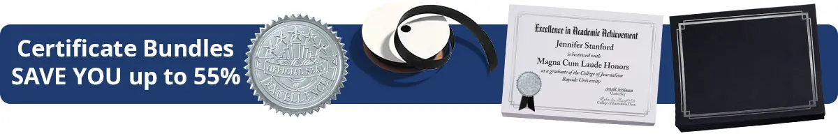 Certificate Bundles SAVE YOU up to 55%. Shop Now