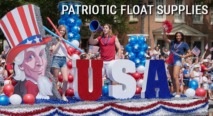 Patriotic Float Supplies